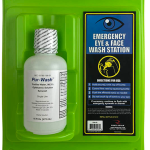 Eye and Skin Flush Solution - Wall Stations and Refills