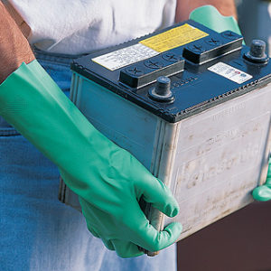 Green Nitrile Glove