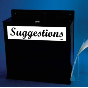 Suggestion Boxes