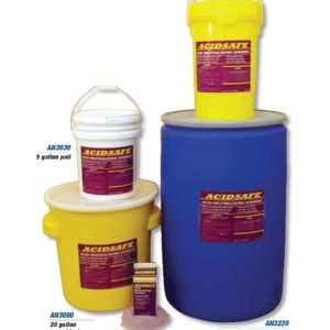 AcidSafe Dry Neutralizer with Color Change PH Indication