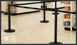 Retractable Stanchions