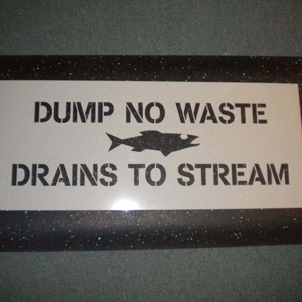 Stormwater Stencil