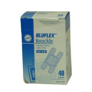 Woven Flexible Elastic Blue Knuckle Bandages
