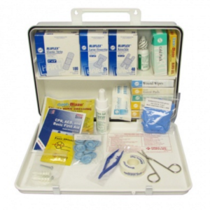 First Aid Kit; Plastic Container