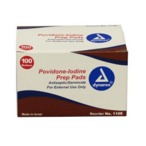 Povidone-Iodine U.S.P. Prep Pads