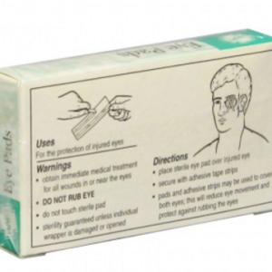 Sterile Eye Pads With Adhesive Strips