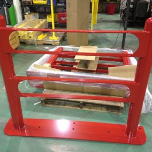 Guardrail - Equipment Protection - 48"W x 42"H Barrier