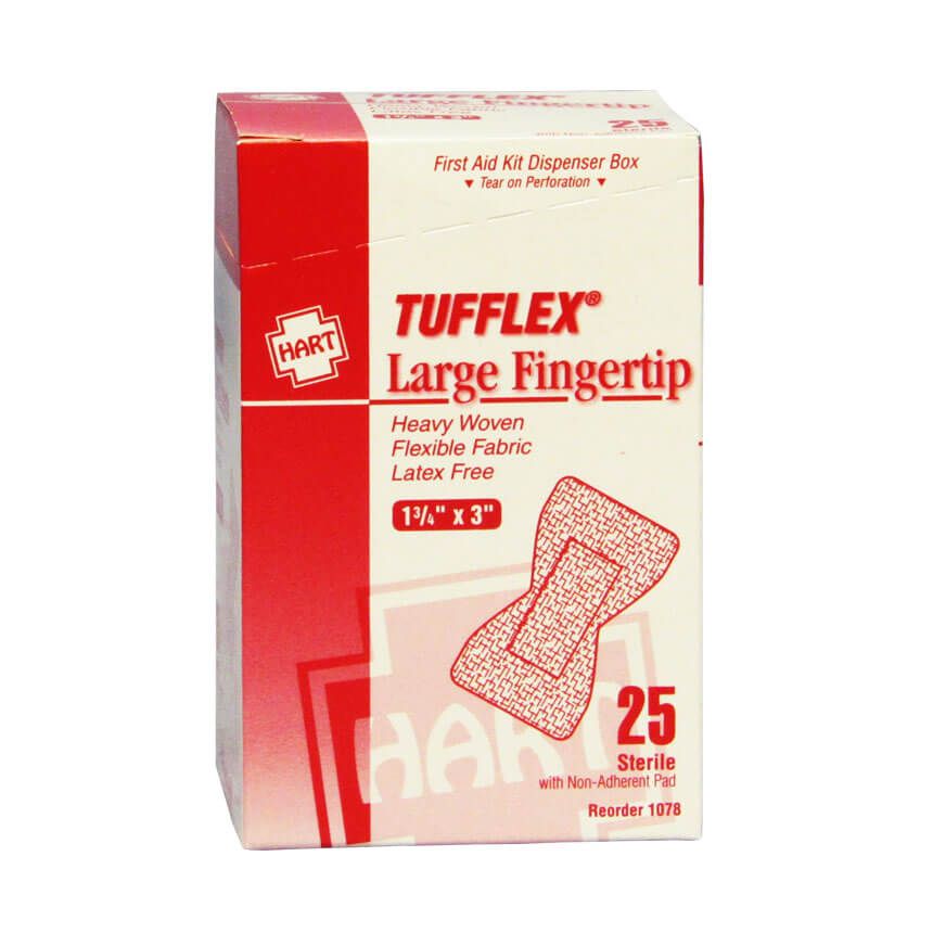 Bandage Fingertip1.75" x 3" Beige - Water Resistant - 25/box