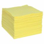 Spill Response Sorbent Pads Haz-Mat Yellow #4602 - 100 per Case